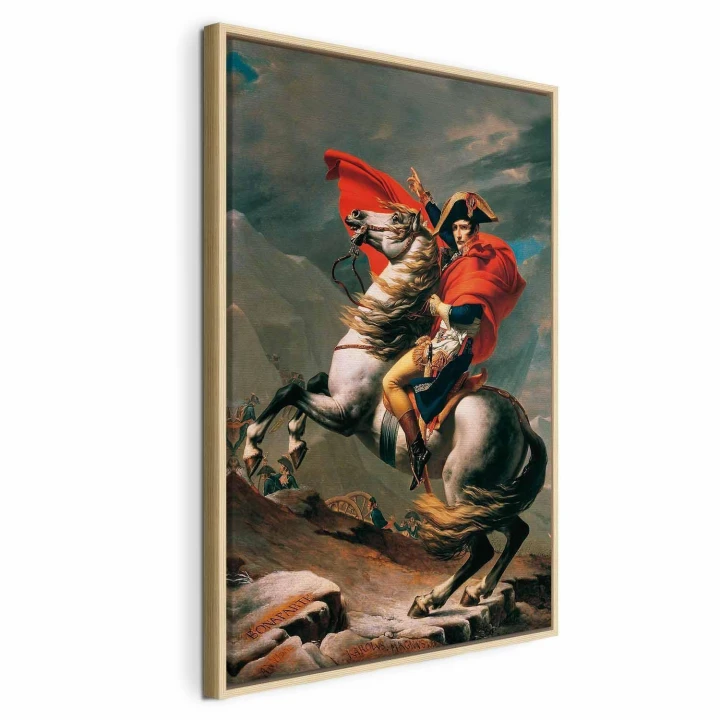 Obraz - Jacques-Louis David – Napoleon przekraczający Alpy