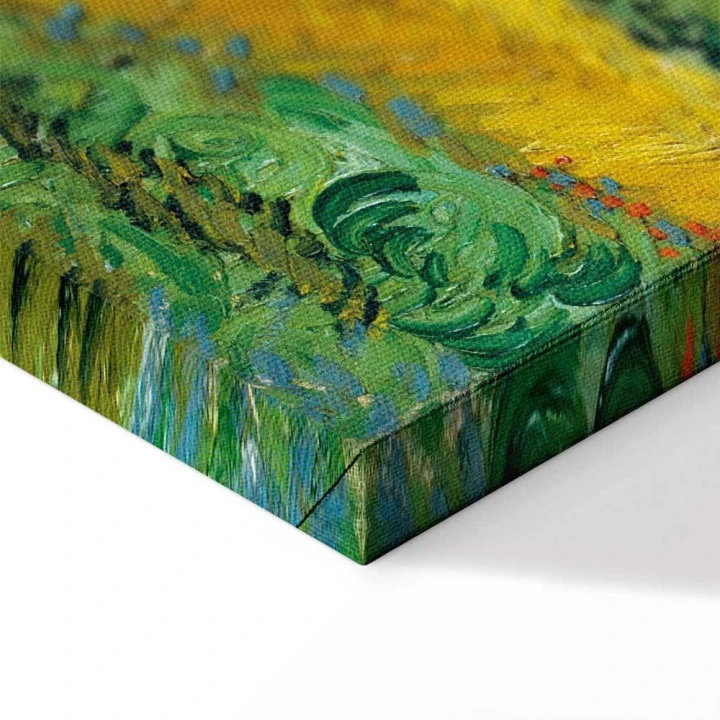 Obraz - Vincent Van Gogh – Pole pszenicy z cyprysami