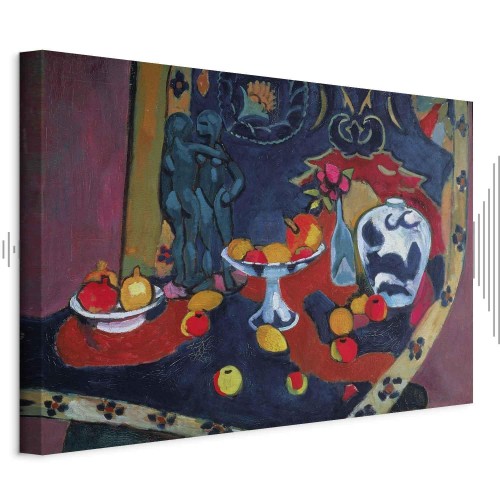 Obraz - Henri Matisse – Martwa natura z owocami i posągiem z brązu