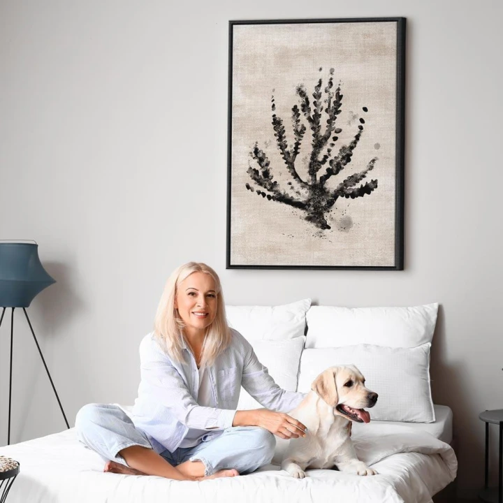 Obraz - Morska roślina (1-częściowy) pionowy