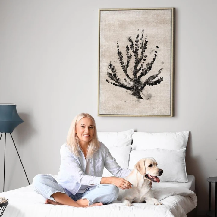 Obraz - Morska roślina (1-częściowy) pionowy