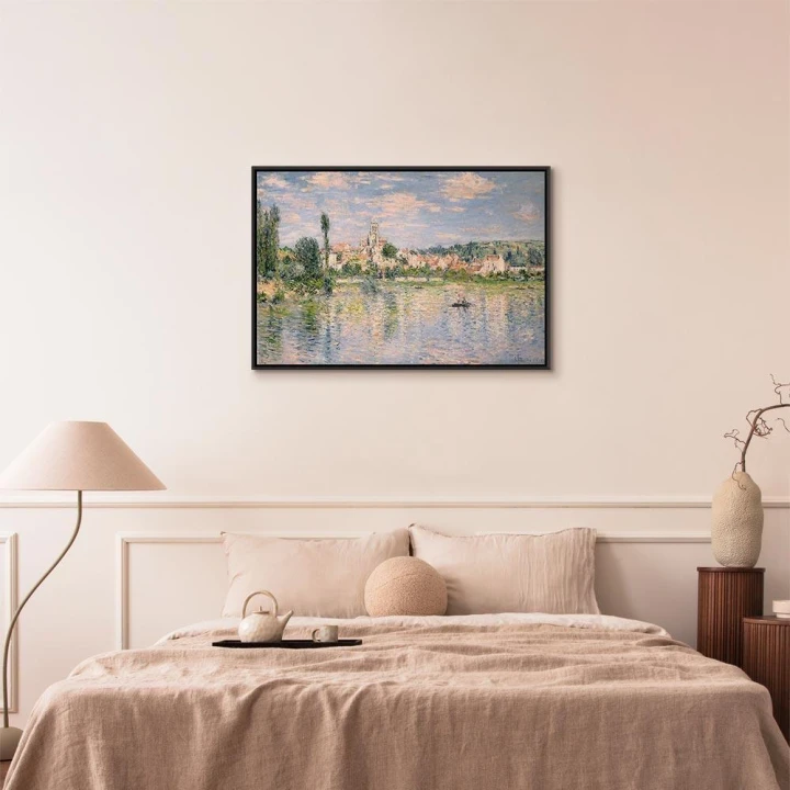 Obraz - Claude Monet – Widok na Vétheuil latem
