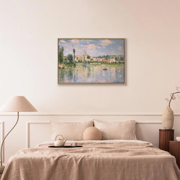 Obraz - Claude Monet – Widok na Vétheuil latem
