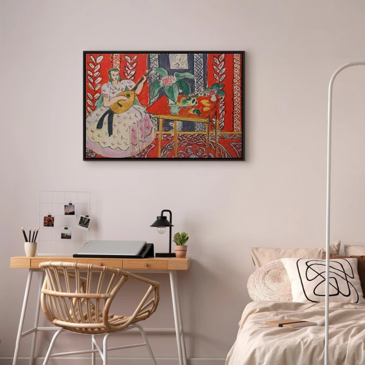 Obraz - Henri Matisse – Lutnia