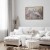 Obraz - Czapla brodząca w stawie - ilustracja w jasnej kolorystyce