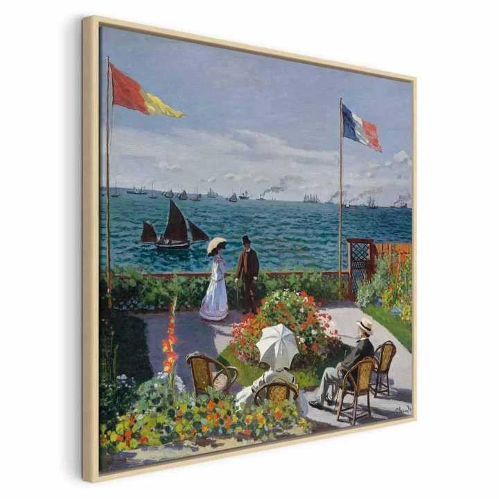 Obraz - Claude Monet – Taras w Sainte-Adresse