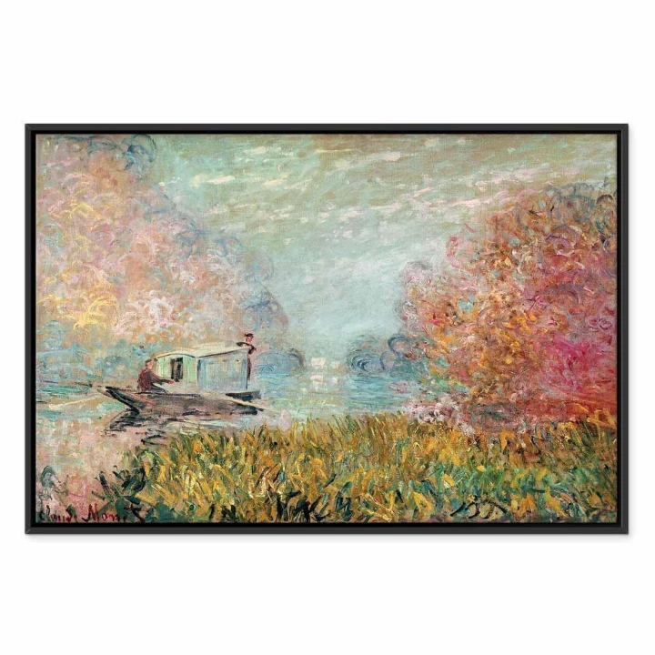 Obraz - Claude Monet – Barka na Sekwanie