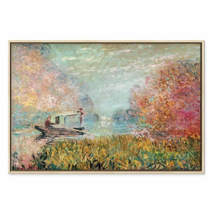 Obraz - Claude Monet – Barka na Sekwanie