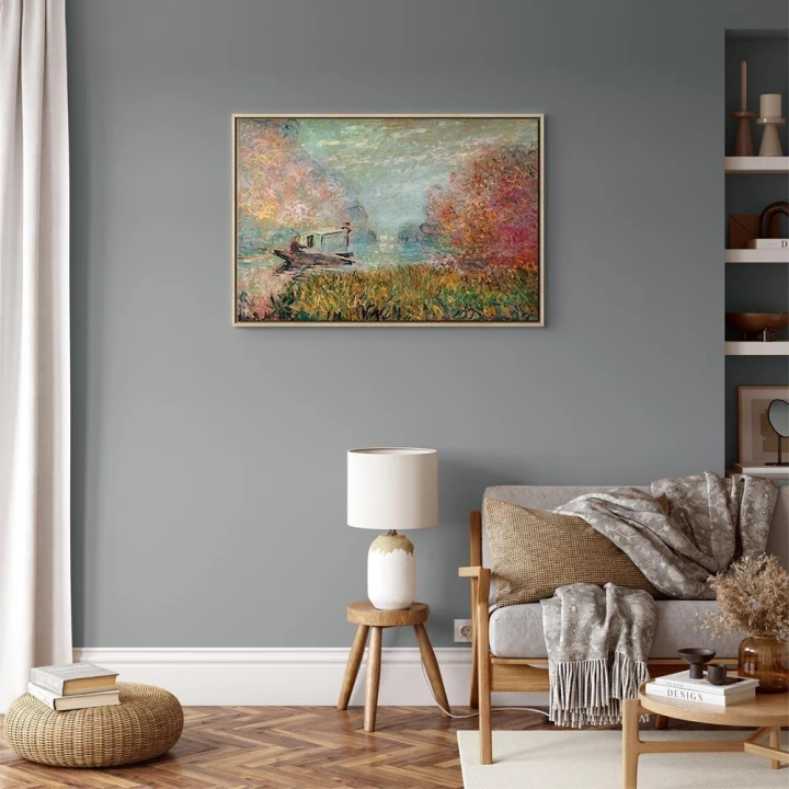 Obraz - Claude Monet – Barka na Sekwanie
