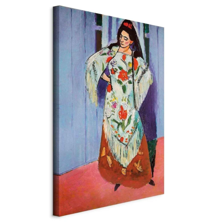 Obraz - Henri Matisse – Madame Matisse z szalem Manila