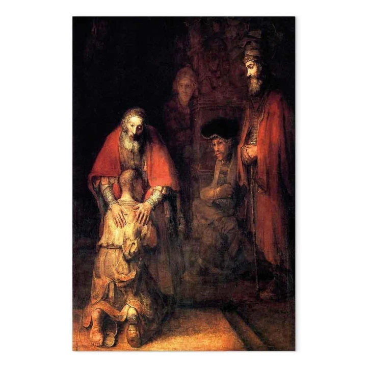 Obraz - Rembrandt – Powrót syna marnotrawnego