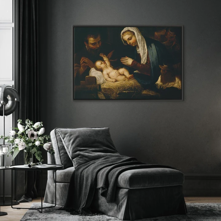 Obraz - Tintoretto – Święta Rodzina