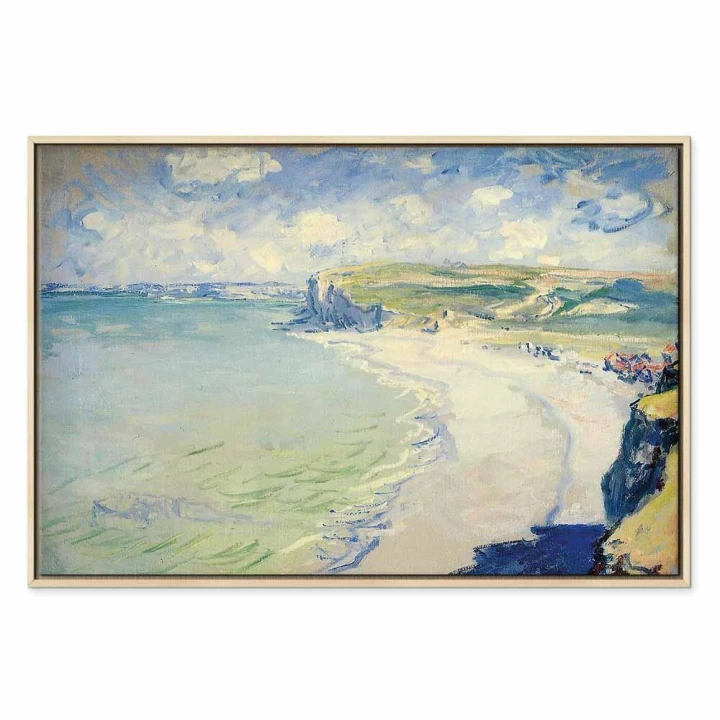 Obraz - Claude Monet – Plaża w Pourville