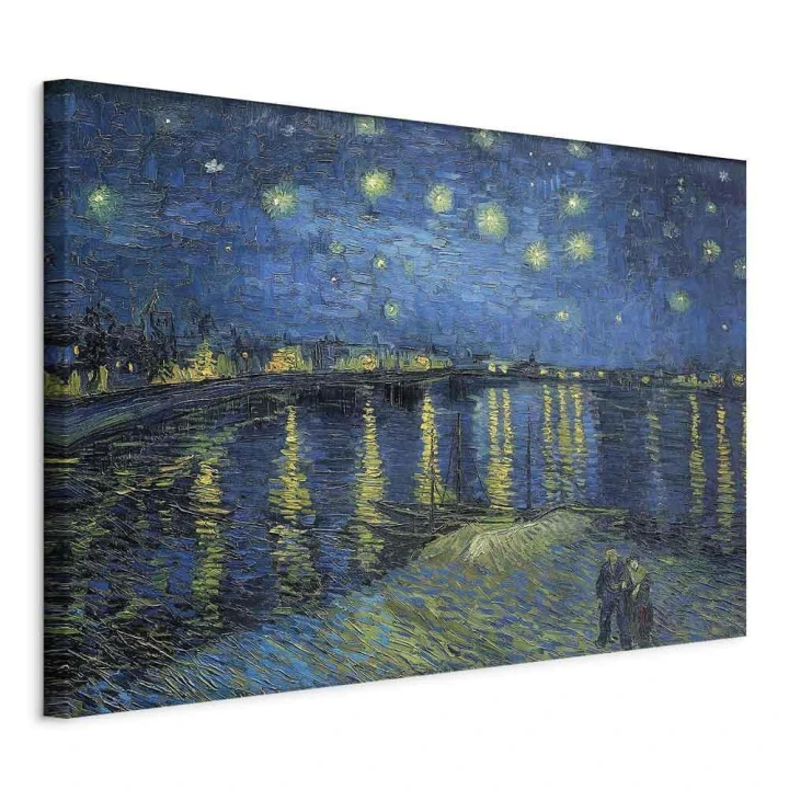 Obraz - Vincent van Gogh – Gwieździsta noc nad Rodanem