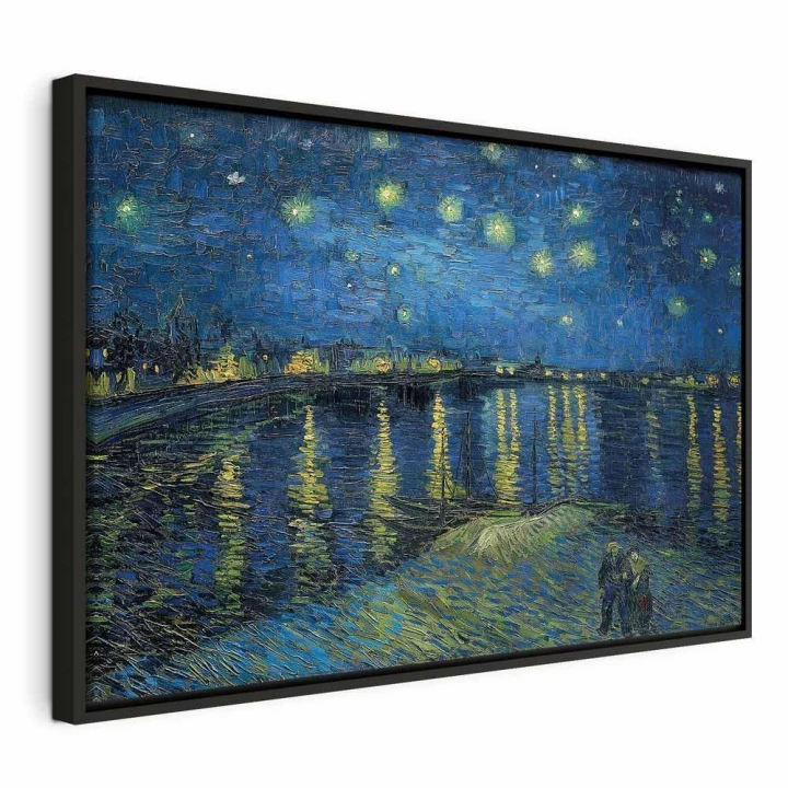 Obraz - Vincent van Gogh – Gwieździsta noc nad Rodanem