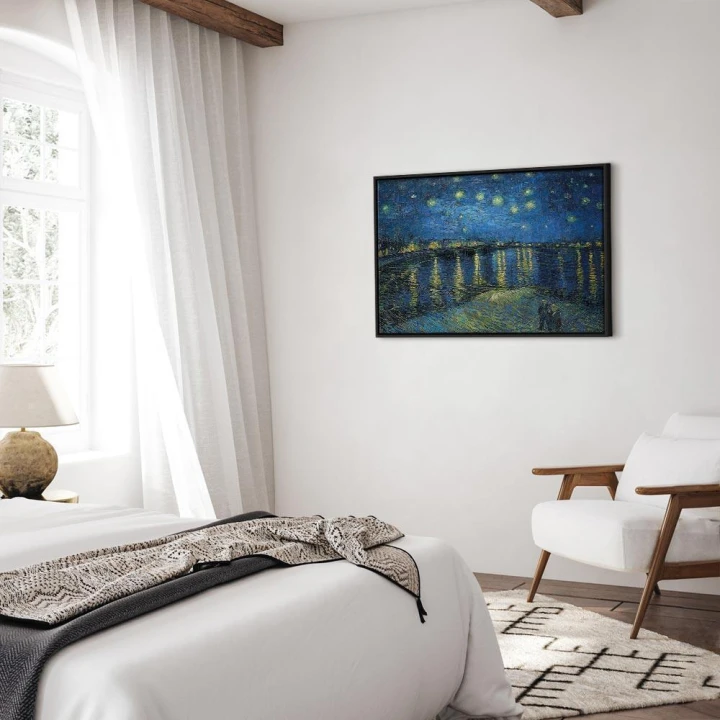Obraz - Vincent van Gogh – Gwieździsta noc nad Rodanem