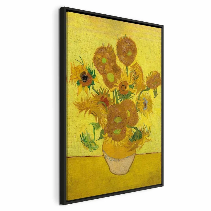 Obraz - Vincent van Gogh – Martwa natura: wazon z piętnastoma słonecznikami