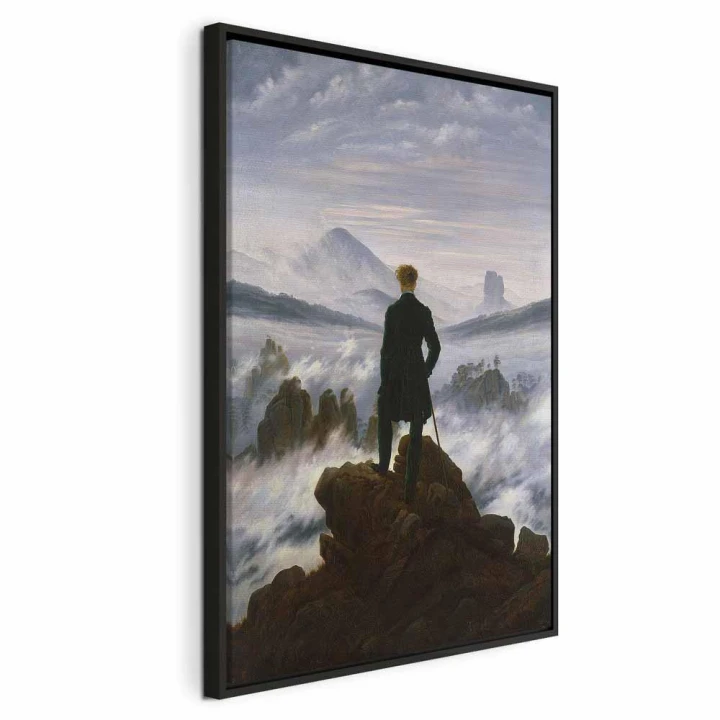 Obraz - Caspar David Friedrich – Wędrowiec nad morzem mgły