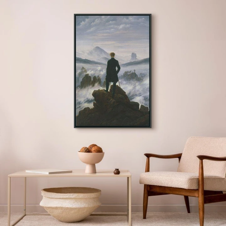 Obraz - Caspar David Friedrich – Wędrowiec nad morzem mgły