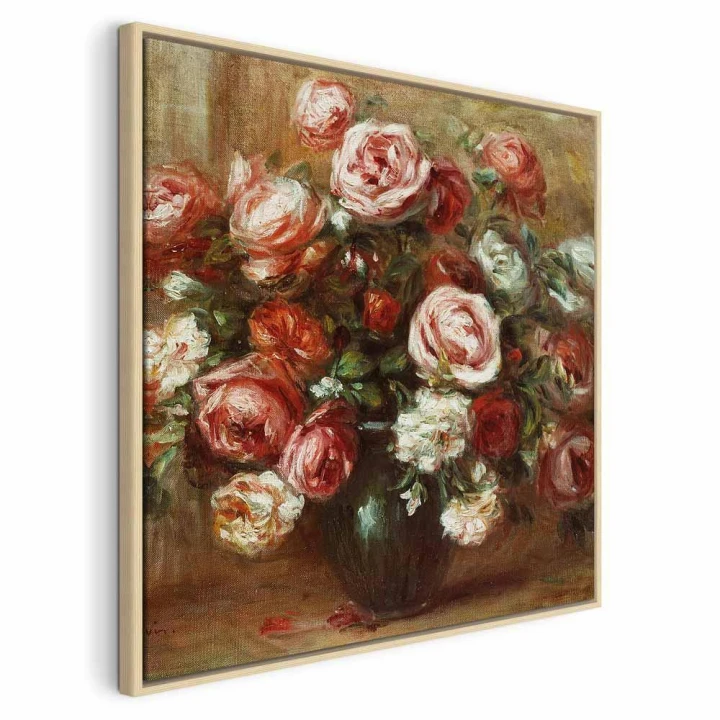 Obraz - Pierre-Auguste Renoir – Bukiet róż (martwa natura)