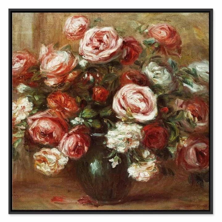 Obraz - Pierre-Auguste Renoir – Bukiet róż (martwa natura)