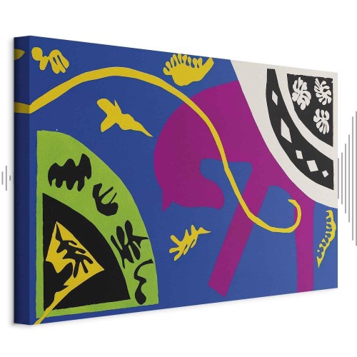 Obraz - Henri Matisse – Koń, jeździec i klaun (z cyklu „Jazz”)