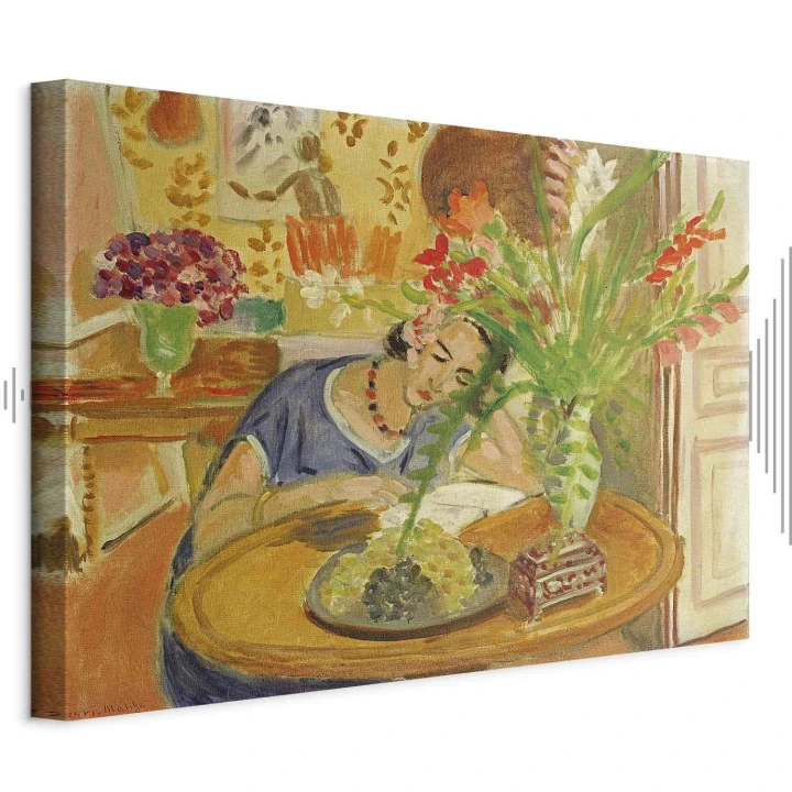 Obraz - Henri Matisse – Kobieta z mieczykami