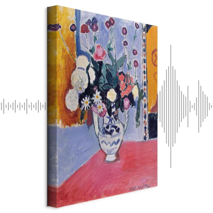 Obraz - Henri Matisse – Bukiet w wazonie z dwoma uchwytami