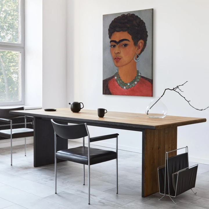 Obraz - Frida Kahlo – Autoportret z kręconymi włosami