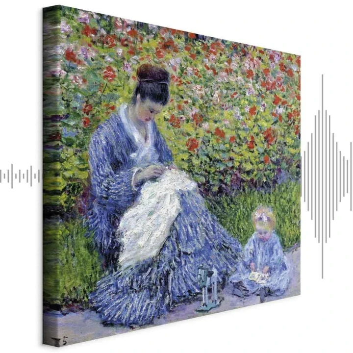 Obraz - Claude Monet – Pani Monet i dziecko