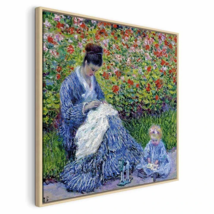 Obraz - Claude Monet – Pani Monet i dziecko