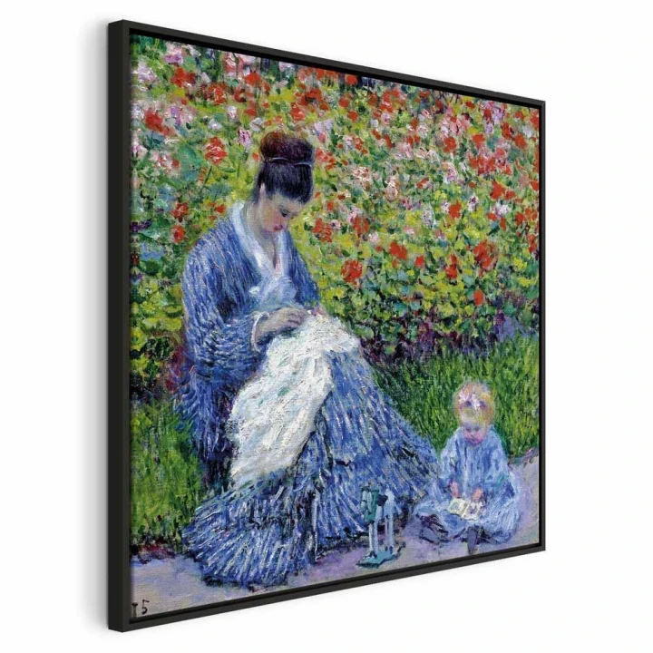 Obraz - Claude Monet – Pani Monet i dziecko