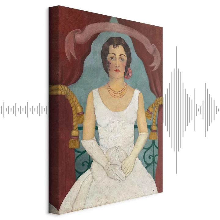 Obraz - Frida Kahlo – Portret damy w bieli