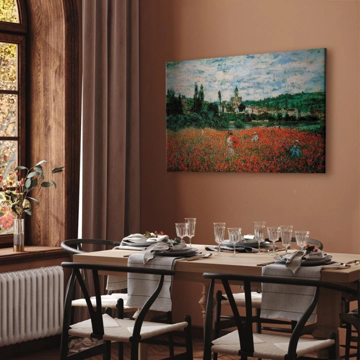 Obraz - Claude Monet – Pole maków pod Vétheuil