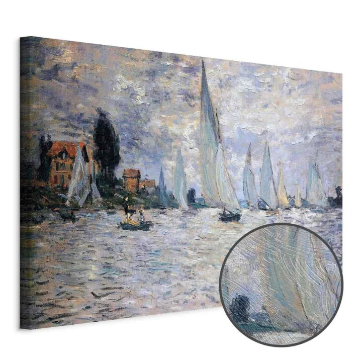 Obraz - Claude Monet - Żaglówki, Regaty w Argenteuil