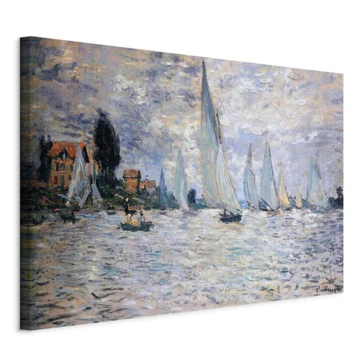 Obraz - Claude Monet - Żaglówki, Regaty w Argenteuil