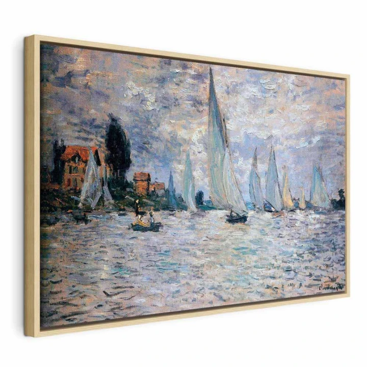 Obraz - Claude Monet - Żaglówki, Regaty w Argenteuil