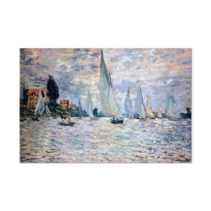 Obraz - Claude Monet - Żaglówki, Regaty w Argenteuil