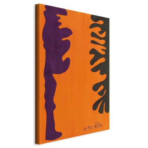 Obraz - Henri Matisse – Arabeski na pomarańczowym tle