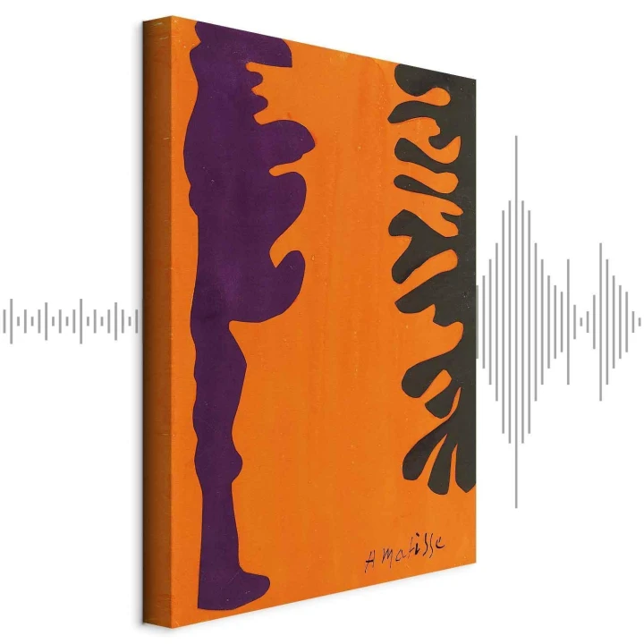 Obraz - Henri Matisse – Arabeski na pomarańczowym tle