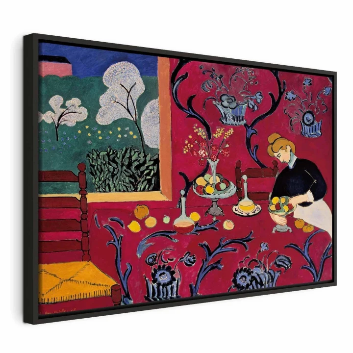 Obraz - Henri Matisse – Harmonia w czerwieni (Czerwony pokój)