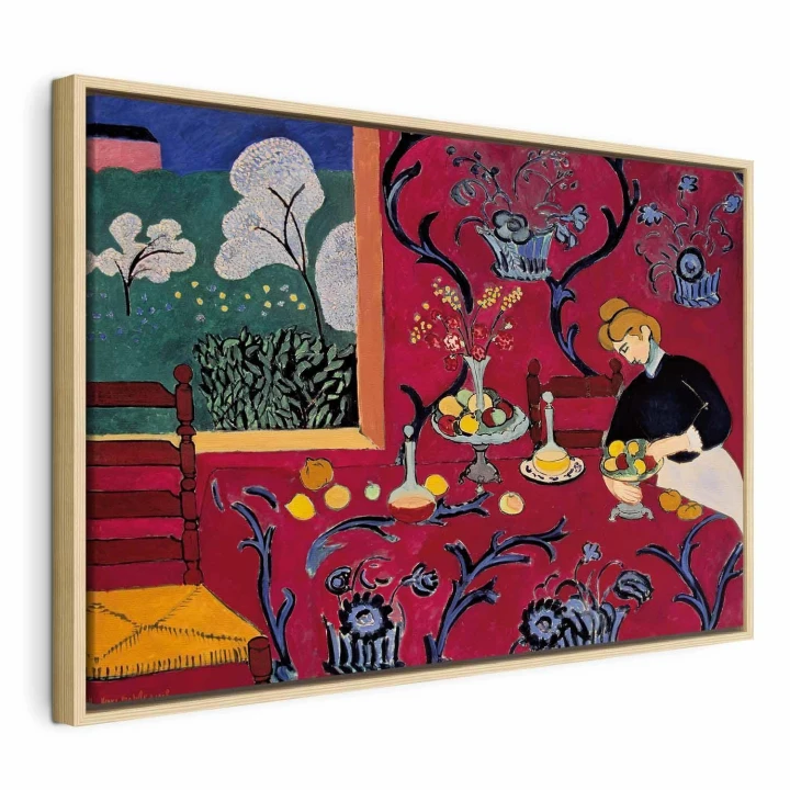 Obraz - Henri Matisse – Harmonia w czerwieni (Czerwony pokój)