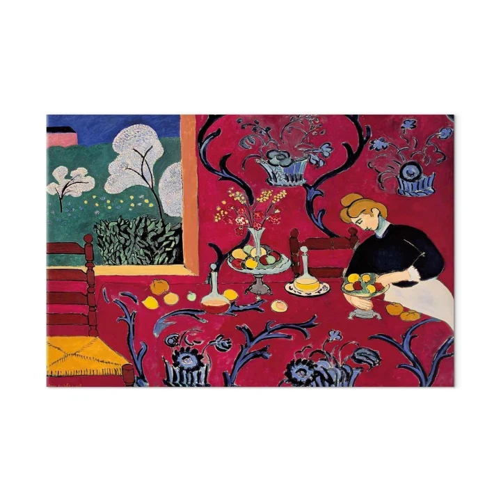 Obraz - Henri Matisse – Harmonia w czerwieni (Czerwony pokój)