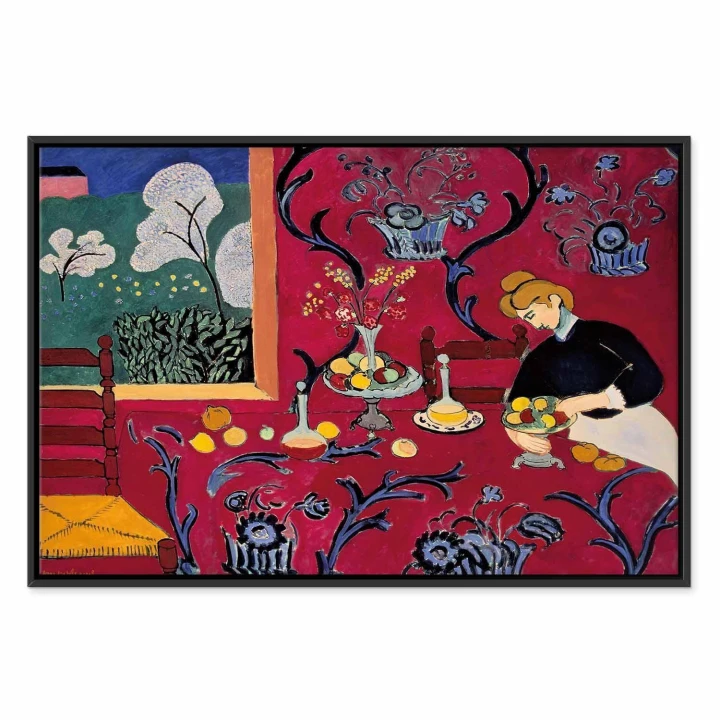 Obraz - Henri Matisse – Harmonia w czerwieni (Czerwony pokój)