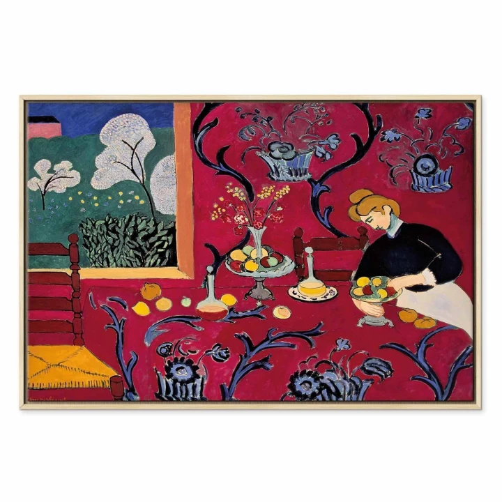 Obraz - Henri Matisse – Harmonia w czerwieni (Czerwony pokój)