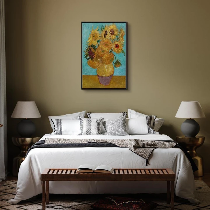 Obraz - Vincent van Gogh – Słoneczniki II