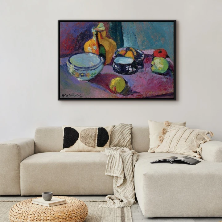 Obraz - Henri Matisse – Naczynia i owoce