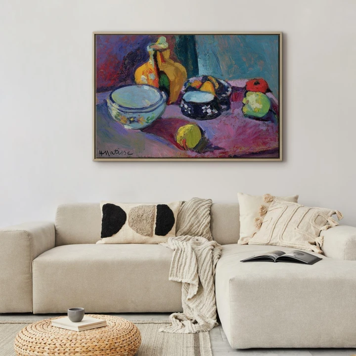 Obraz - Henri Matisse – Naczynia i owoce