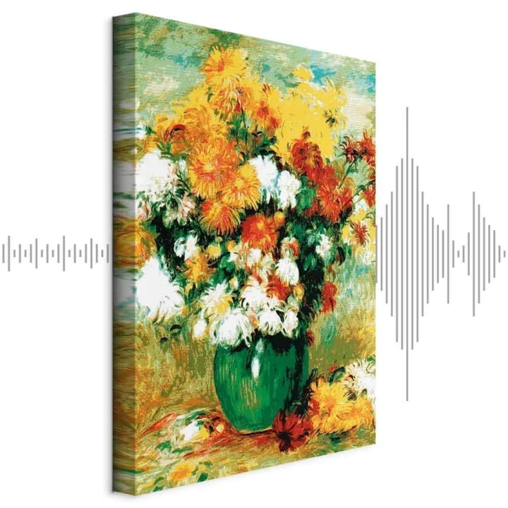 Obraz - Pierre-Auguste Renoir – Bukiet chryzantem