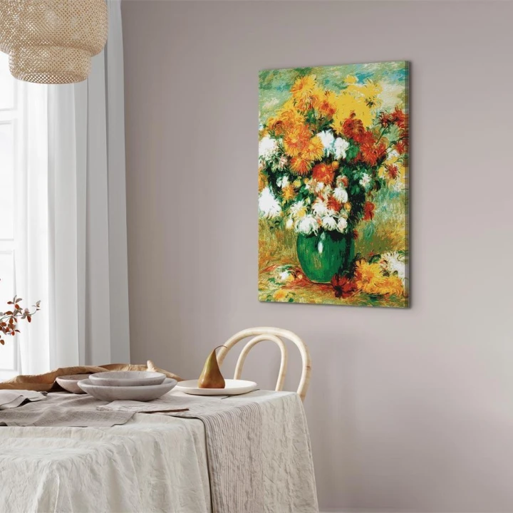 Obraz - Pierre-Auguste Renoir – Bukiet chryzantem